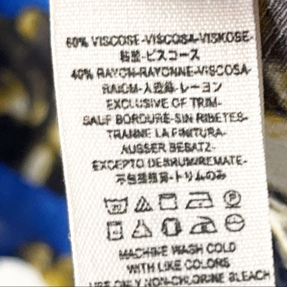 FREE PEOPLE All The Right Ruffles Casual Blue Floral Faux Wrap Romper Small - Picture 6 of 12